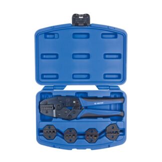 King Tony Ratchet Crimping Tool Set 5 Pce Inter-Changable Jaw
