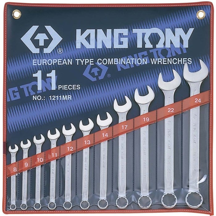 King Tony – 11pc Imperial ROE Wrench Set (1/4"–15/16")