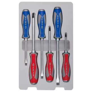 King Tony 6 PC. Go Thru Screwdriver Set