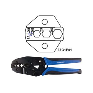King Tony King Tony Ratchet Crimping Tool 1.72-9.14Mm
