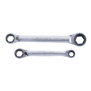 King Tony King Tony 2Pc Reversible Speed Wrench Set 8-19Mm