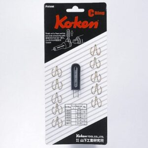 Koken PK1402C Impact Socket Retention C Ring 1/2 Card of 10 (Opening from 14mm)