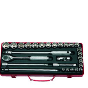 Koken 4241M Socket Set 12pt 28pc 1/2Dr 10-32mm