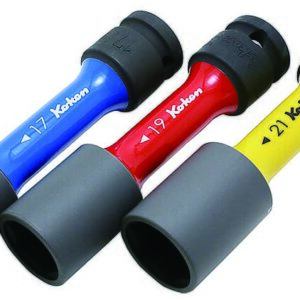Koken 14201M Impact Thin Walled Wheel Nut Socket Set 1/2Dr 3pc (for Alloy Wheels)