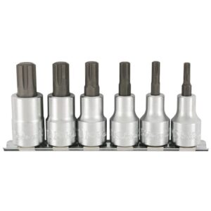 Koken RS4027/6 Ribe CV Bit Socket Set 1/2Dr 6pc 5-14mm