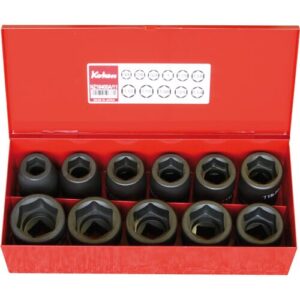 Koken 16201A Impact Socket Set 3/4Dr 11pc 3/4-1.1/2
