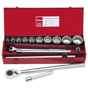 Koken 6201A Socket Set 12pt 18pc 3/4Dr 7/8-2