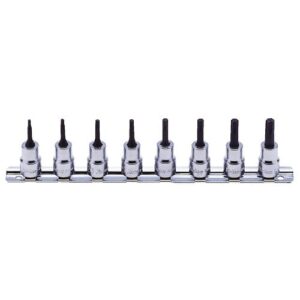 Koken RS3025/8-IP Torx Plus Bit Socket Set on Rail 8pc 3/8Dr 20IP-55IP