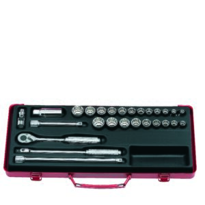 Koken 3206AM Socket Set 12pt 27pc 3/8Dr 3/8-7/8 & 7-22mm