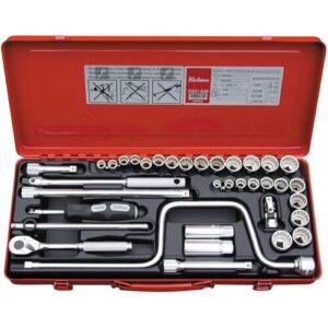 Koken 3201AM Socket Set 12pt 36pc 3/8Dr 5/16-7/8 & 9-22mm