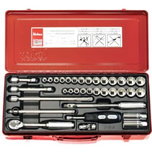 Koken 3279AM Socket Set 12pt 35pc 3/8Dr 5/16-7/8 & 9-22mm
