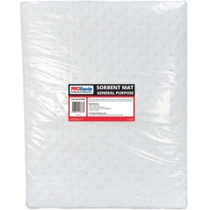 ProEquip Absorbent Mat - 500x400x4mm - Oil (White) - 100pk