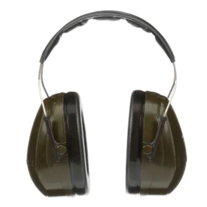 3M™ PELTOR™ Optime™ II Headband Format Earmuff H520A, Green, Class 5SLC80 32dB, 10 ea/Case