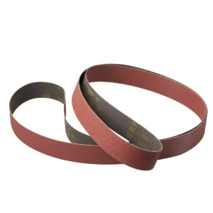 3M™ Cubitron™ II Cloth Belt 784F, 80+, YF-weight, 10 mm x 330 mm, Angle, Double-flex