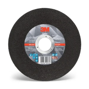 3M™ Silver Cut-Off Wheel, 71001, 60+, T41, 100 mm x 1 mm x 16 mm, 50 ea/Case