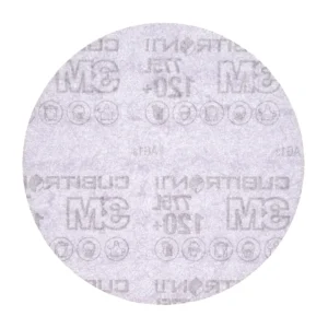 3M™ Cubitron™ II Hookit™ Film Disc 775L, 120+ 3MIL, 6 in x NH, Die 600Z, 50/Carton, 250 ea/Case