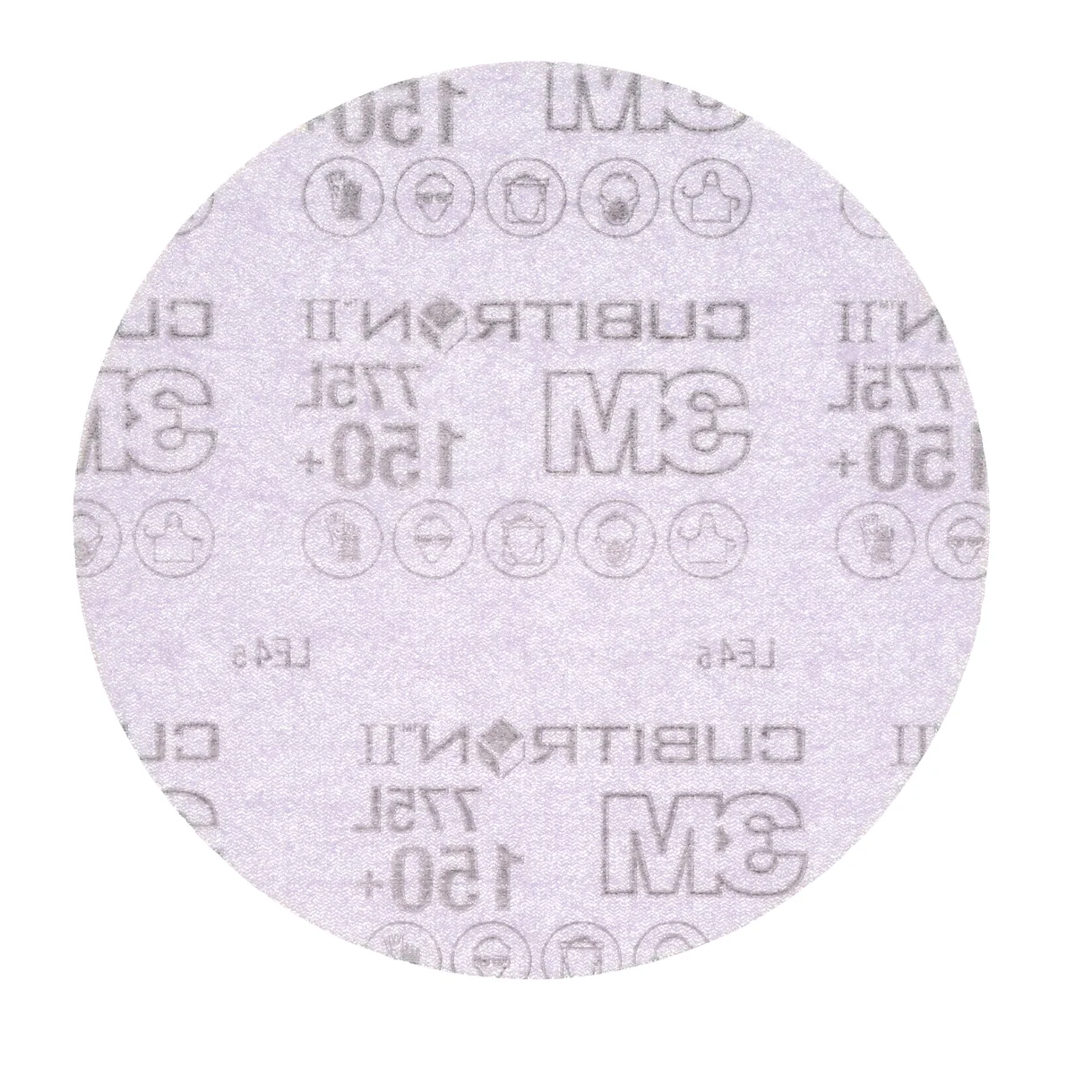 3M™ Cubitron™ II Hookit™ Film Disc 775L, 150+ 3MIL, 6 in x NH, Die 600Z, 50/Carton, 250 ea/Case