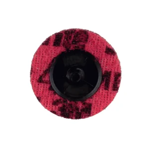 Scotch-Brite™ Roloc™ Precision Surface Conditioning Disc, PN-DR, Medium, TR, 2 in, 50/Carton, 200 ea/Case, Dispenser Pack
