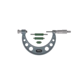 Mitutoyo Outside Micrometer Set 0-4" x .001" Interchangeable Anvils
