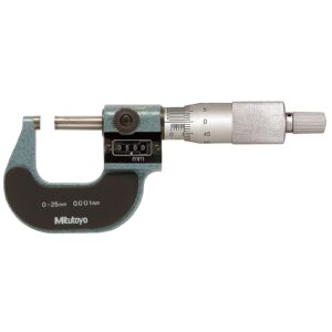 Mitutoyo Digit Outside Micrometer 0-25mm x 0.001mm