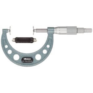 Mitutoyo Disk Micrometer 25-50mm Non Rotating Spindle