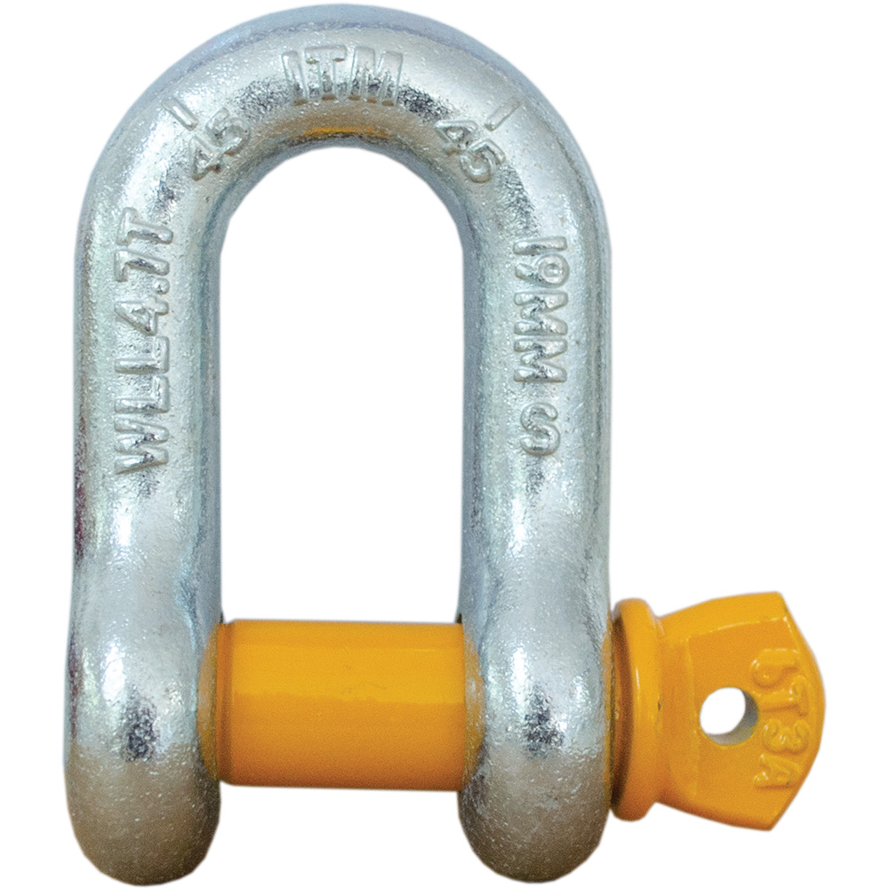 Dee Shackle-Yellow Pin GS Screw Pin-6.5 Ton-22mm Body - Image 2