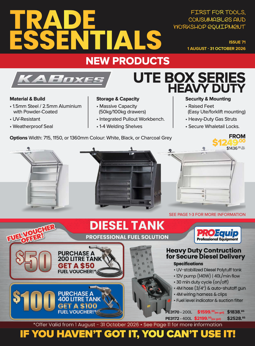 Trade Essentials Issue 71 | 1 August – 31 October 2026