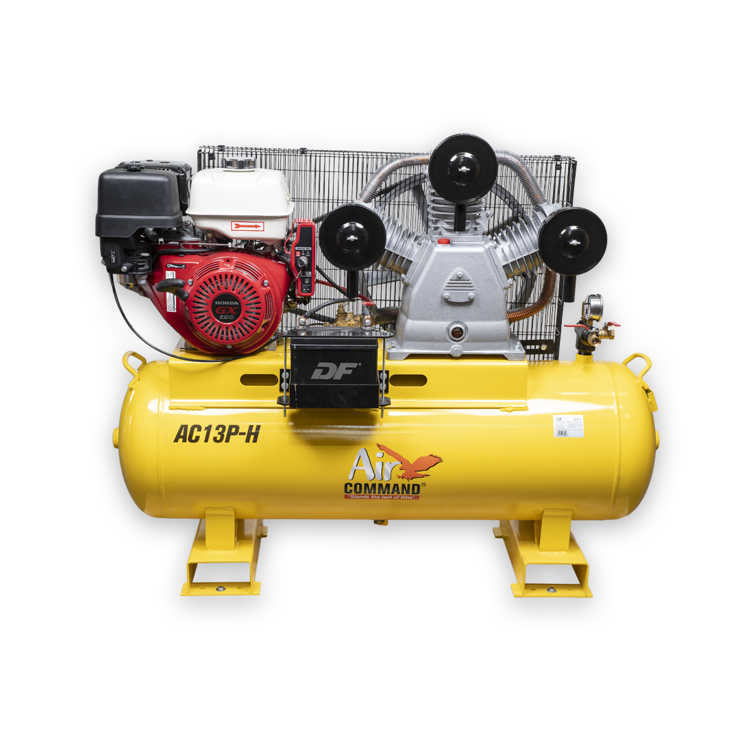 Air Command AC13P-H - 150L Stationary Petrol Air Compressor (Honda GX390 E/S)