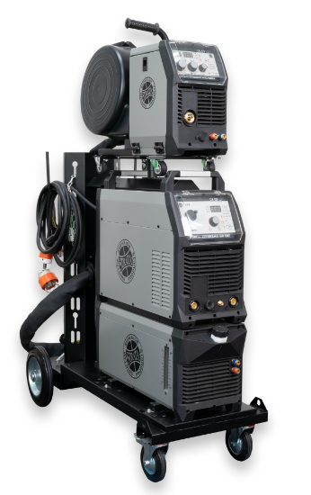 Strata AdvanceMig500WC Pack 500A MIG/ARC/TIG Welder with Trolley, Wire Feeder & Water Cooler