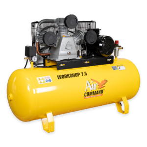 Air Command WS7.5CI - 300L Cast Iron Workshop Air Compressor (3 Phase, 7.5HP)